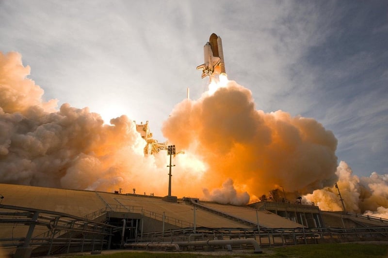 Space Shuttle Discovery Liftoff